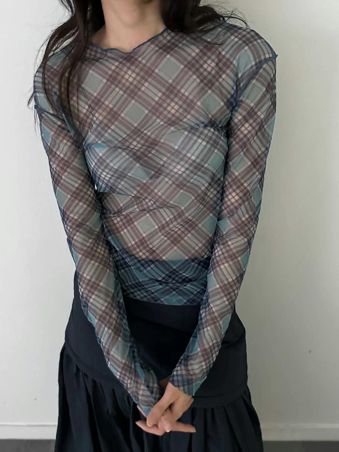 STREET韓國直郵女裝新款24秋冬人氣真品推薦熱賣時尚長袖T恤STREET長袖T恤