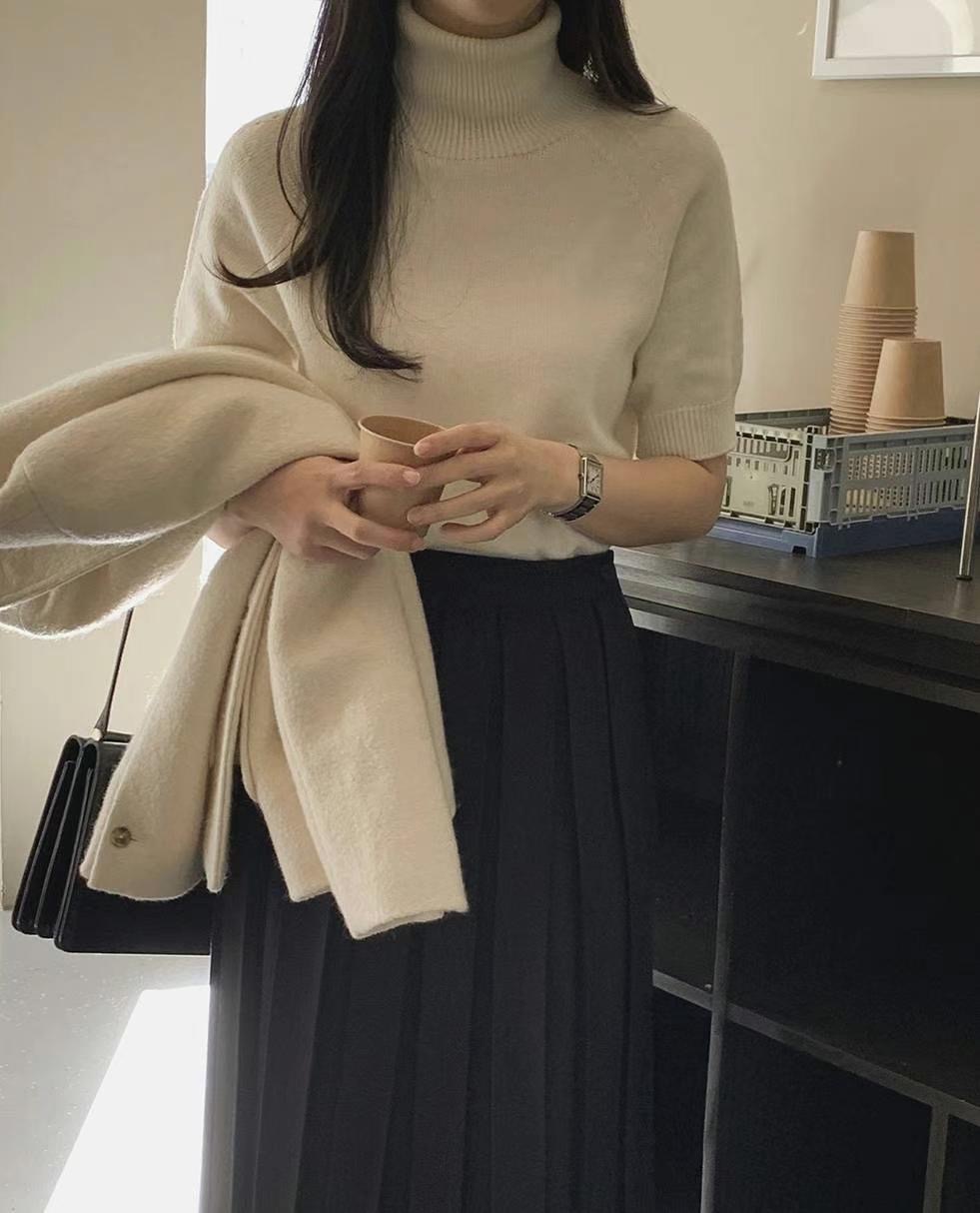 DE FOND韓國直郵東大門代購女裝新款推薦24秋冬時尚針織衫DE FOND針織衫