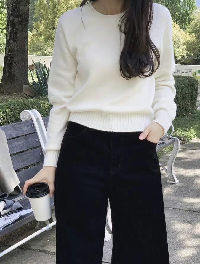 DE FOND韓國直郵東大門代購女裝新品職業24秋冬真品針織衫DE FOND針織衫