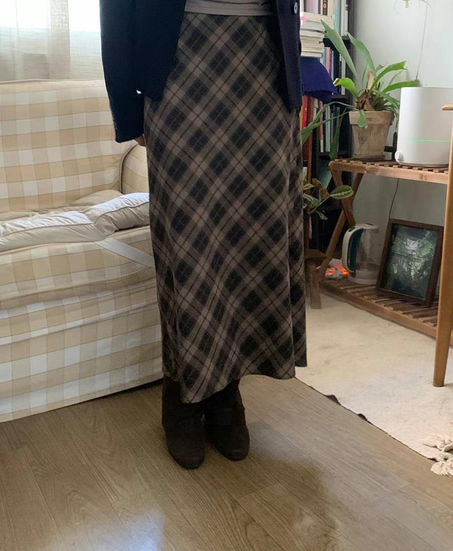 EDD韓國直郵女裝新品24秋冬人氣職業真品時尚熱賣休閑推薦長裙EDD長裙