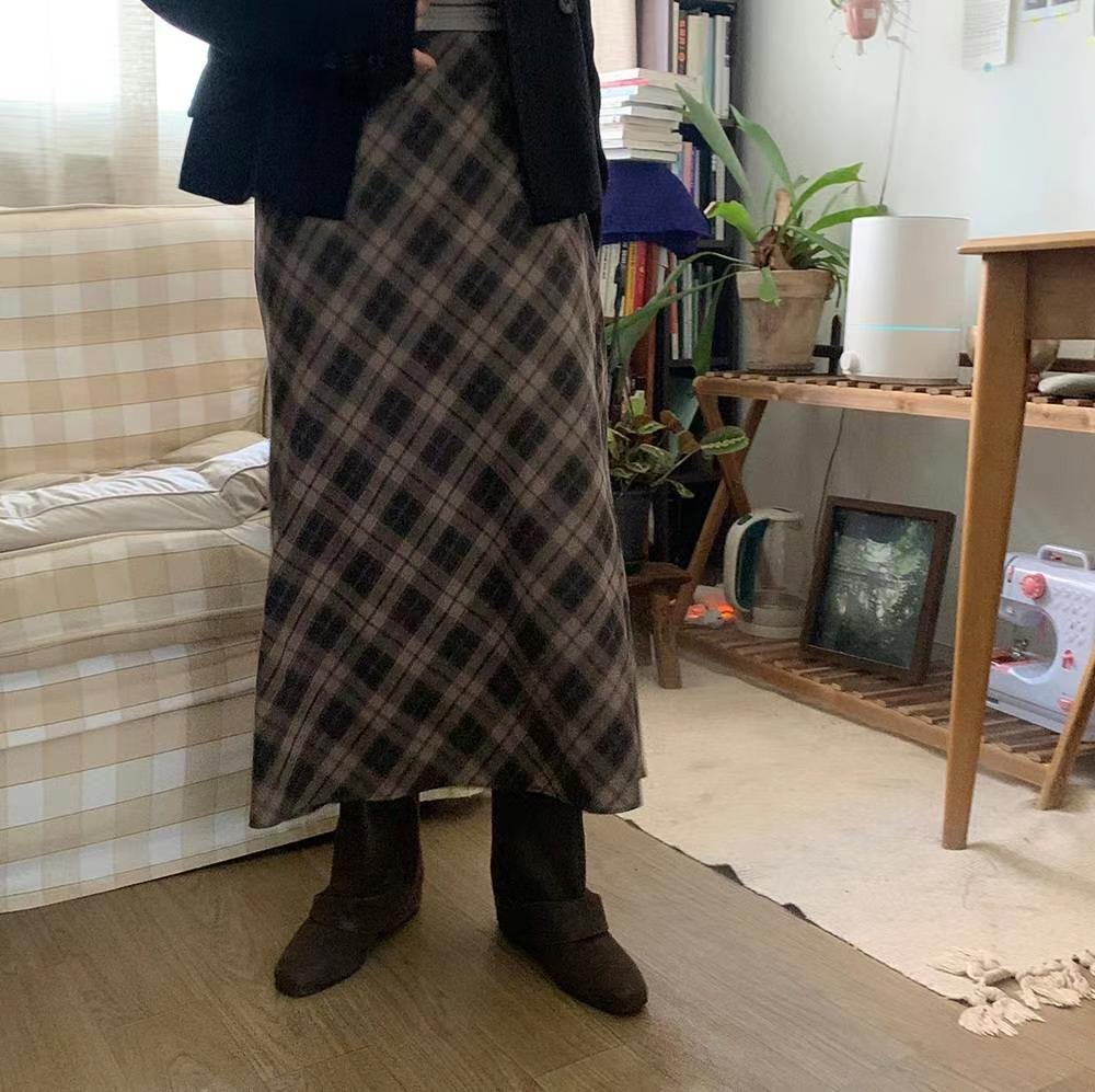 EDD韓國直郵女裝新品24秋冬人氣職業真品時尚熱賣休閑推薦長裙EDD長裙