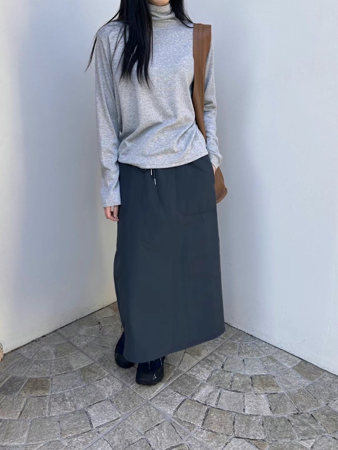 LANDMARK韓國直郵女裝新款24秋冬職業真品熱賣時尚推薦長裙LANDMARK長裙