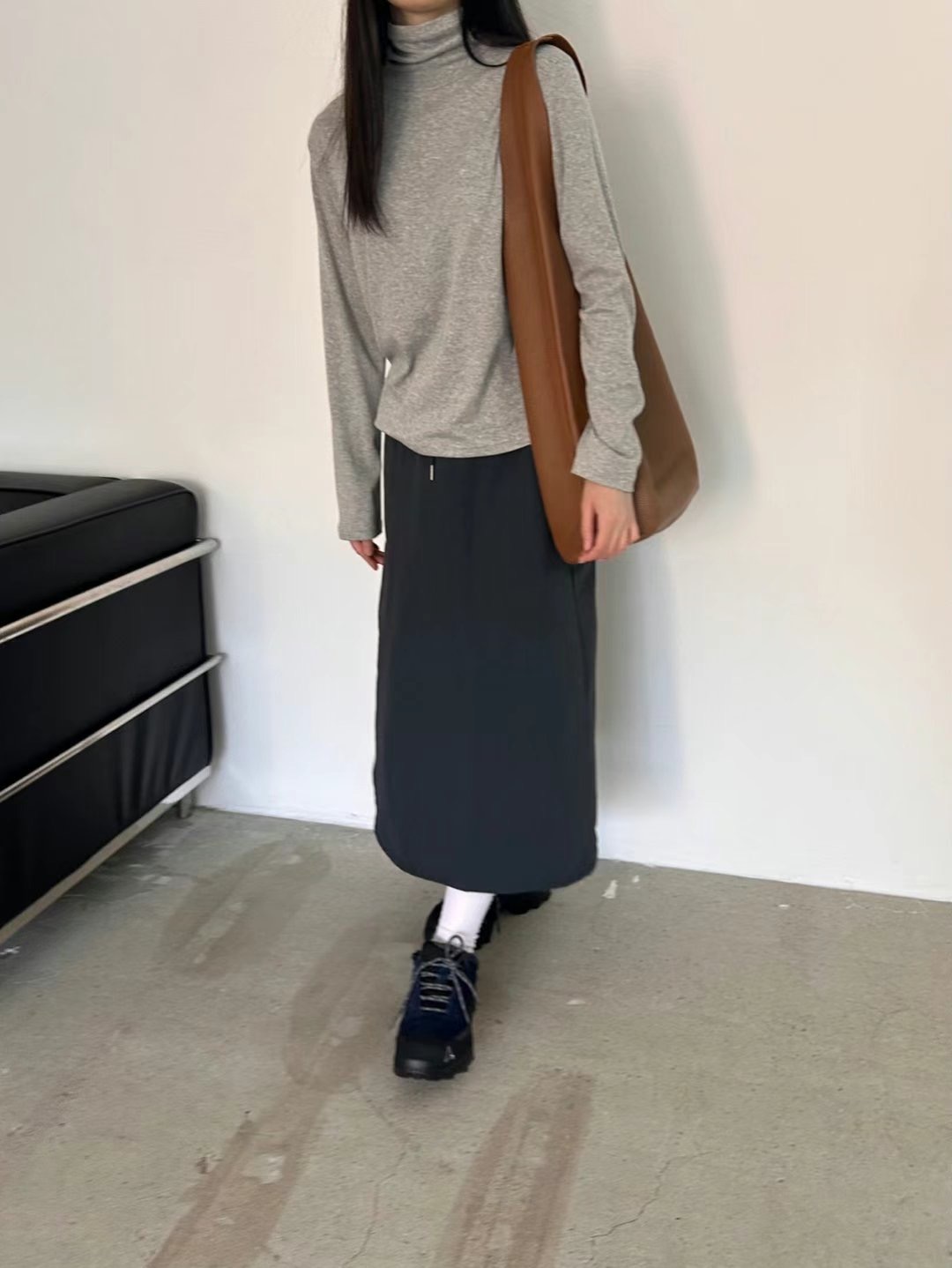 LANDMARK韓國直郵女裝新款24秋冬職業真品熱賣時尚推薦長裙LANDMARK長裙