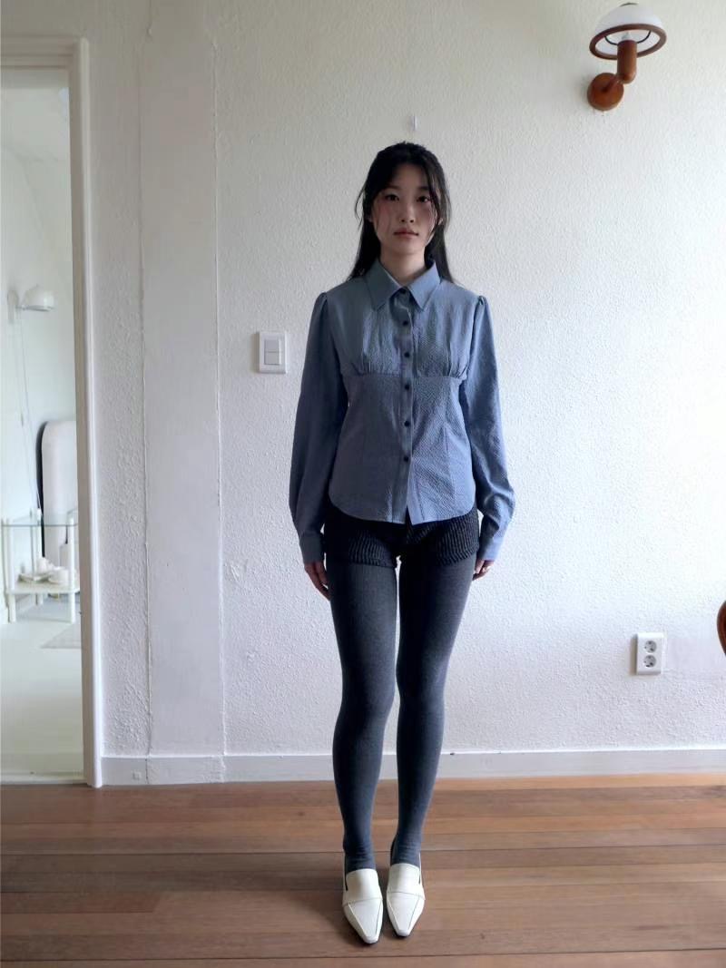 EDD韓國直郵東大門代購女裝新款時尚人氣職業推薦襯衫蕾絲衫EDD襯衫/蕾絲衫圖色3