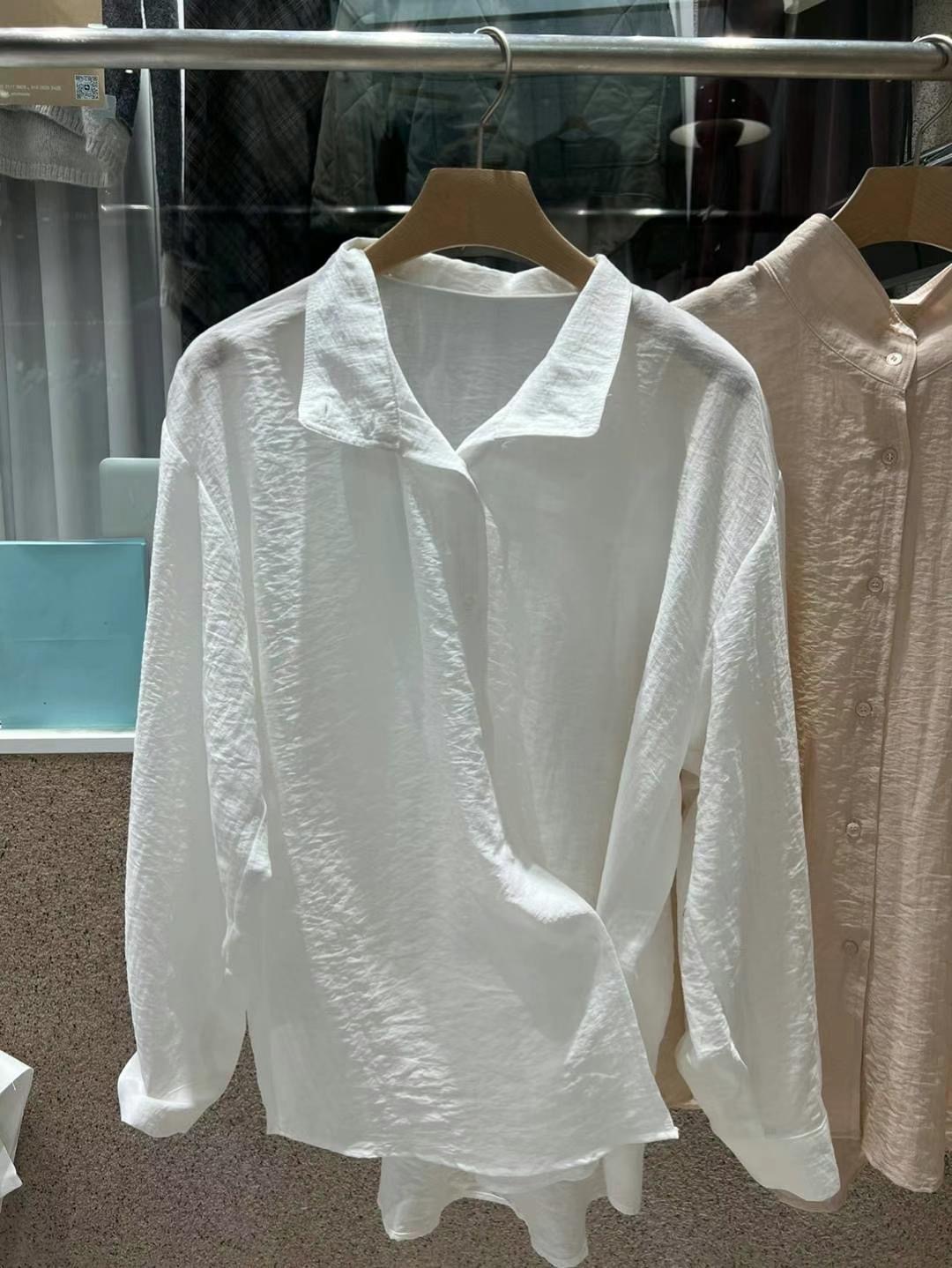 EDD韓國直郵東大門代購女裝新款熱賣推薦24秋冬職業襯衫蕾絲衫EDD襯衫/蕾絲衫