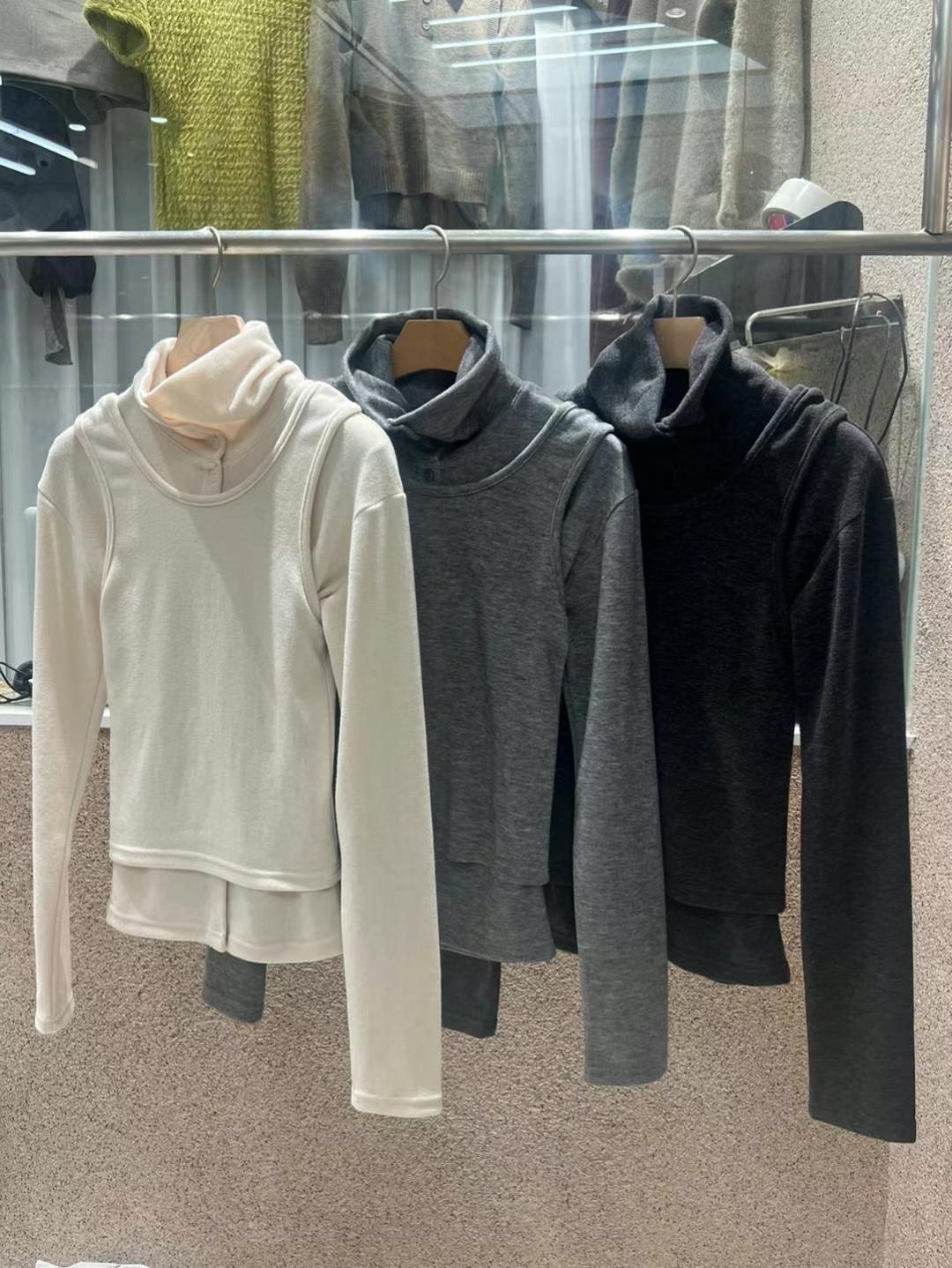 EDD韓國直郵東大門代購女裝新品職業時尚推薦真品人氣套裝羊毛EDD套裝圖色2左二色