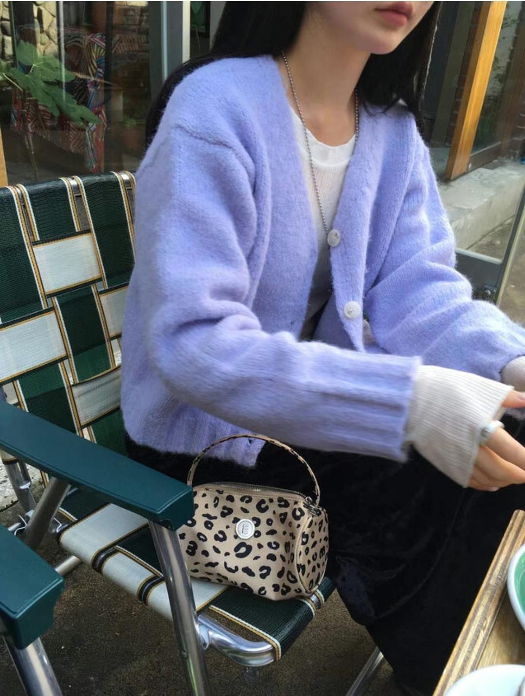 DE FOND韓國直郵女裝新品時尚推薦職業真品熱賣休閑針織衫DE FOND針織衫圖色2