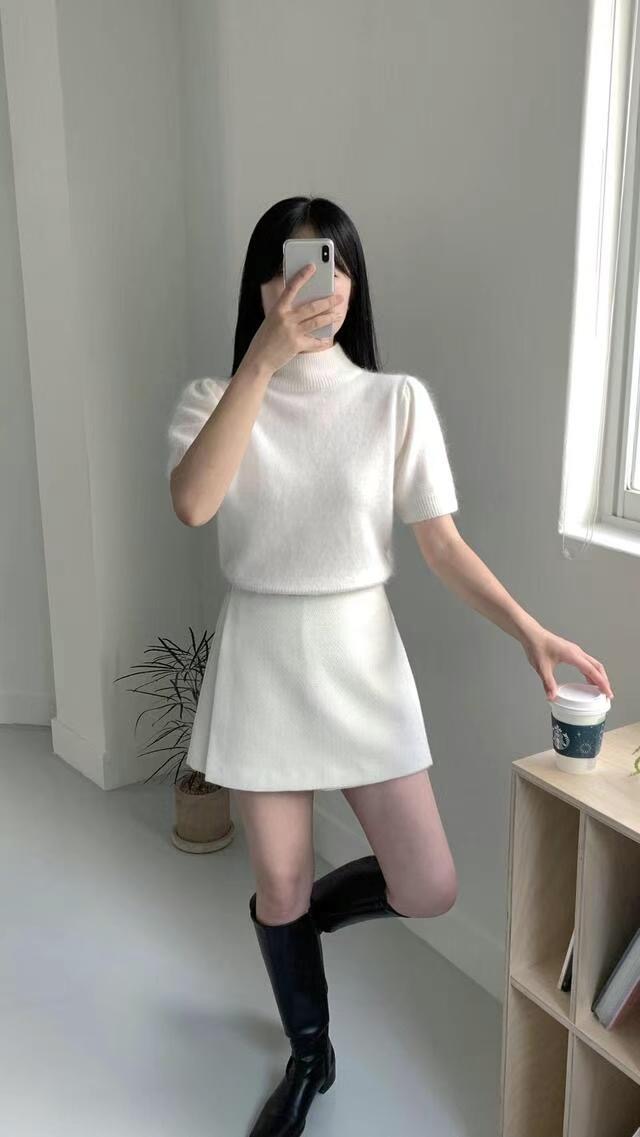 DE FOND韓國直郵東大門實拍女裝新款職業24秋冬熱賣針織衫DE FOND針織衫
