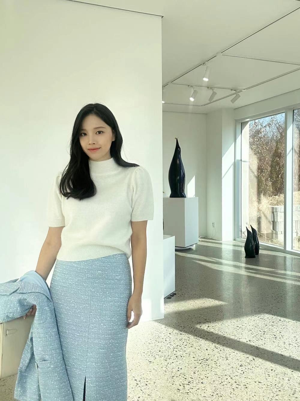DE FOND韓國直郵東大門實拍女裝新款職業24秋冬熱賣針織衫DE FOND針織衫