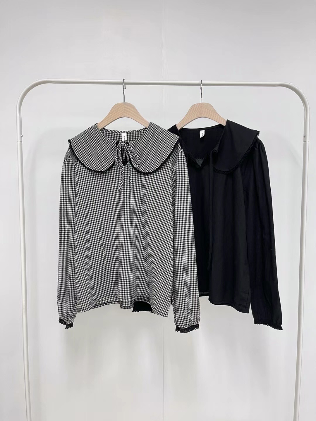 버터플라이東大門直郵女士新品24秋夏真品時尚推薦襯衫蕾絲衫버터플라이襯衫/蕾絲衫