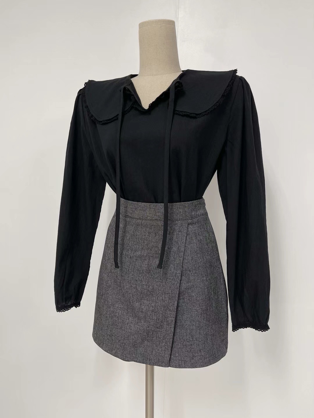 버터플라이東大門直郵女士新品24秋夏真品時尚推薦襯衫蕾絲衫버터플라이襯衫/蕾絲衫