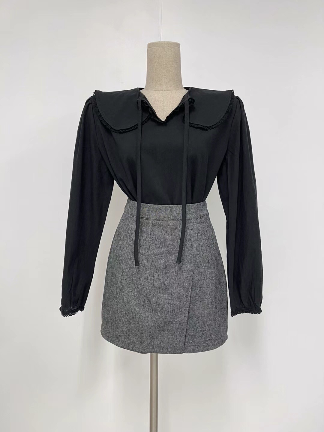 버터플라이東大門直郵女士新品24秋夏真品時尚推薦襯衫蕾絲衫버터플라이襯衫/蕾絲衫圖色4