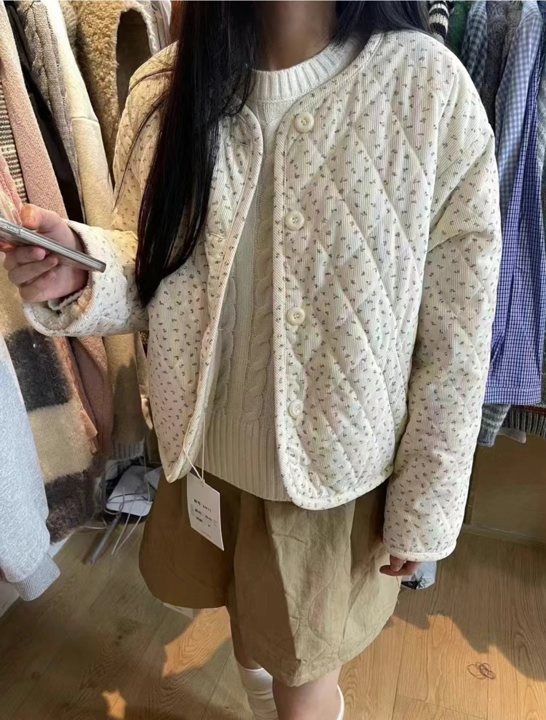 버터플라이韓國代購女裝新款熱賣休閑真品24秋夏時尚職業夾克버터플라이夾克圖色2