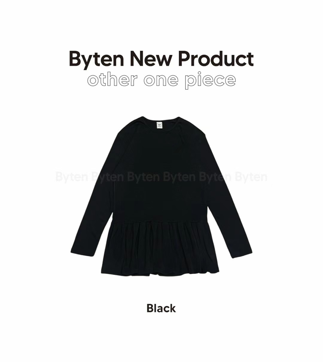 BYTEN東大門實拍女裝新款人氣真品熱賣推薦休閑24秋夏連衣裙BYTEN連衣裙圖色4