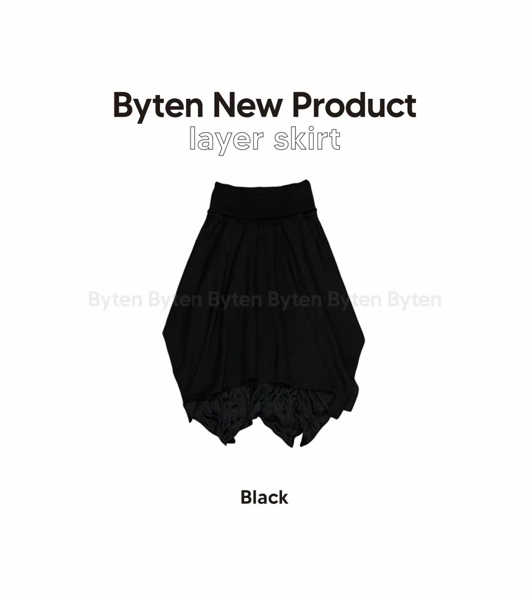 BYTEN東大門實拍女裝新品熱賣休閑真品時尚人氣半身裙中短裙BYTEN半身裙/中短裙圖色2