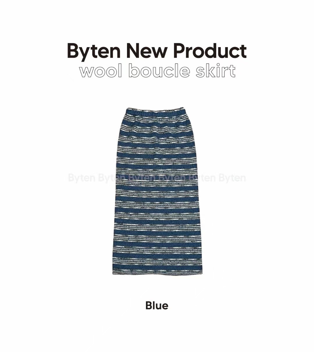 BYTEN東大門代購女士新品人氣24秋夏時尚推薦休閑熱賣真品長裙BYTEN長裙