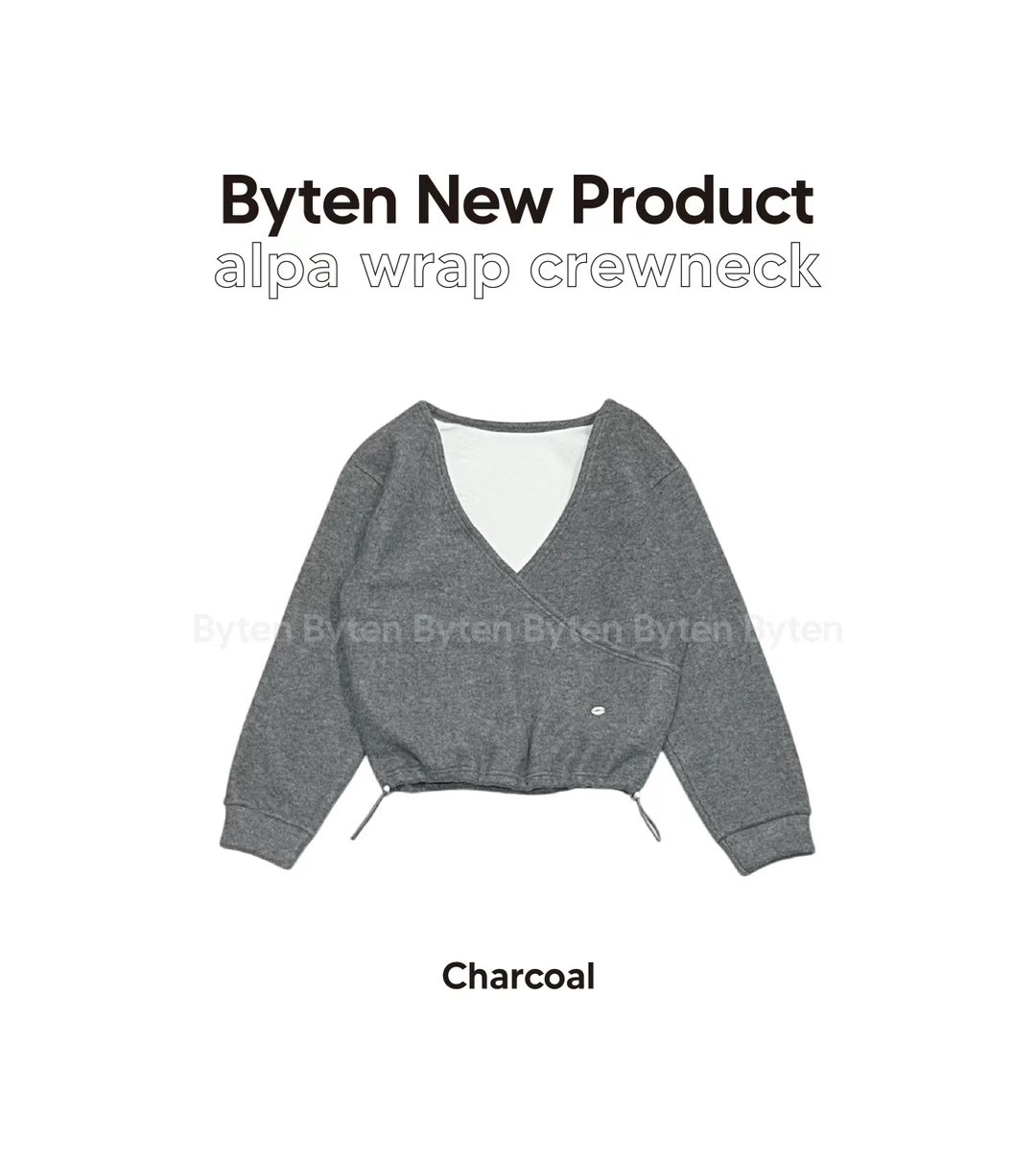 BYTEN東大門實拍女士新品時尚推薦24秋夏真品職業休閑熱賣衛衣BYTEN衛衣圖色2