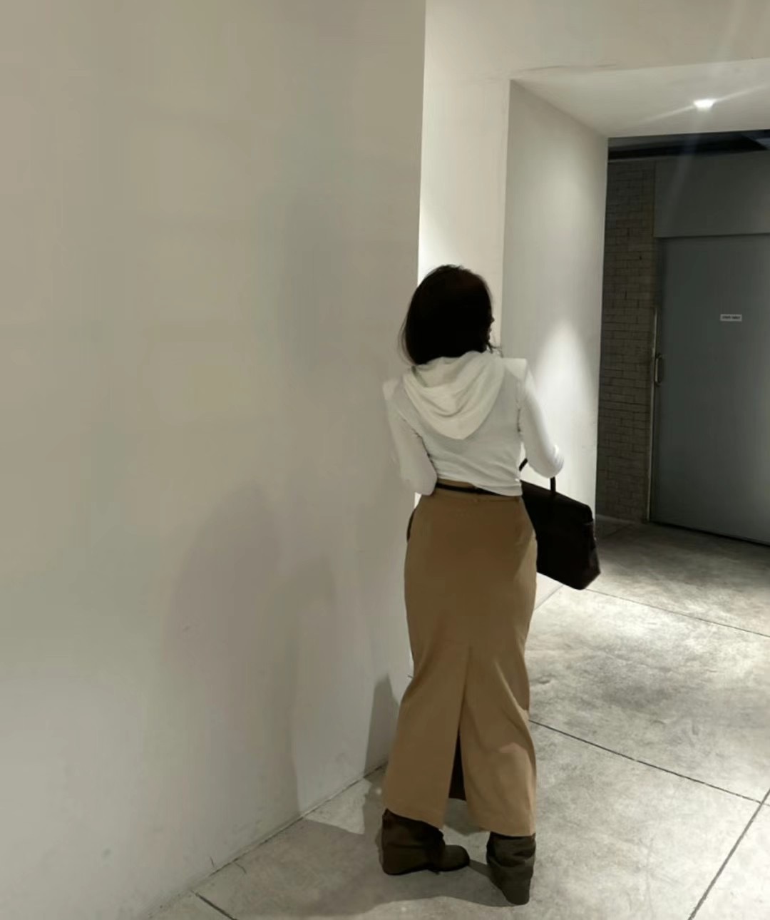 ADD-OT韓國代購女裝新款人氣熱賣推薦時尚24秋夏休閑職業長裙ADD-OT長裙