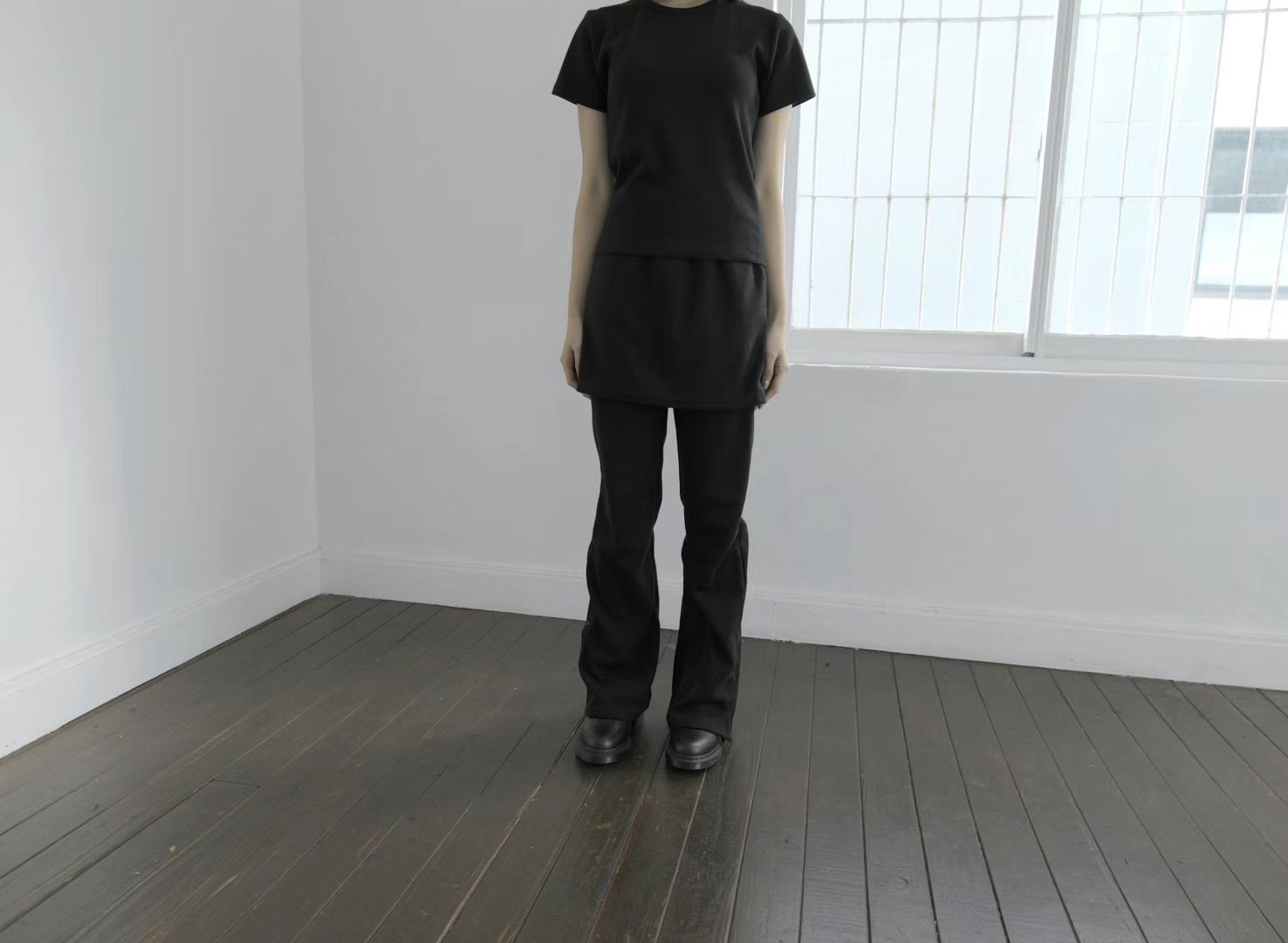 EN`TEN韓國直郵女士新款熱賣24秋夏職業時尚真品推薦裙褲拉絨EN`TEN裙褲圖色3