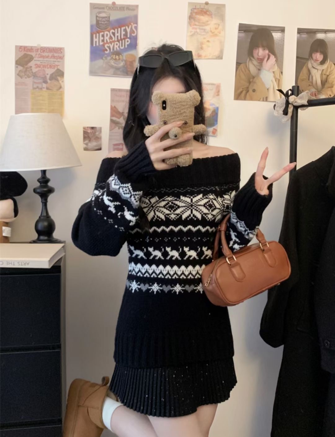MELROSE韓國直郵東大門代購女裝新品職業時尚推薦真品針織衫MELROSE針織衫