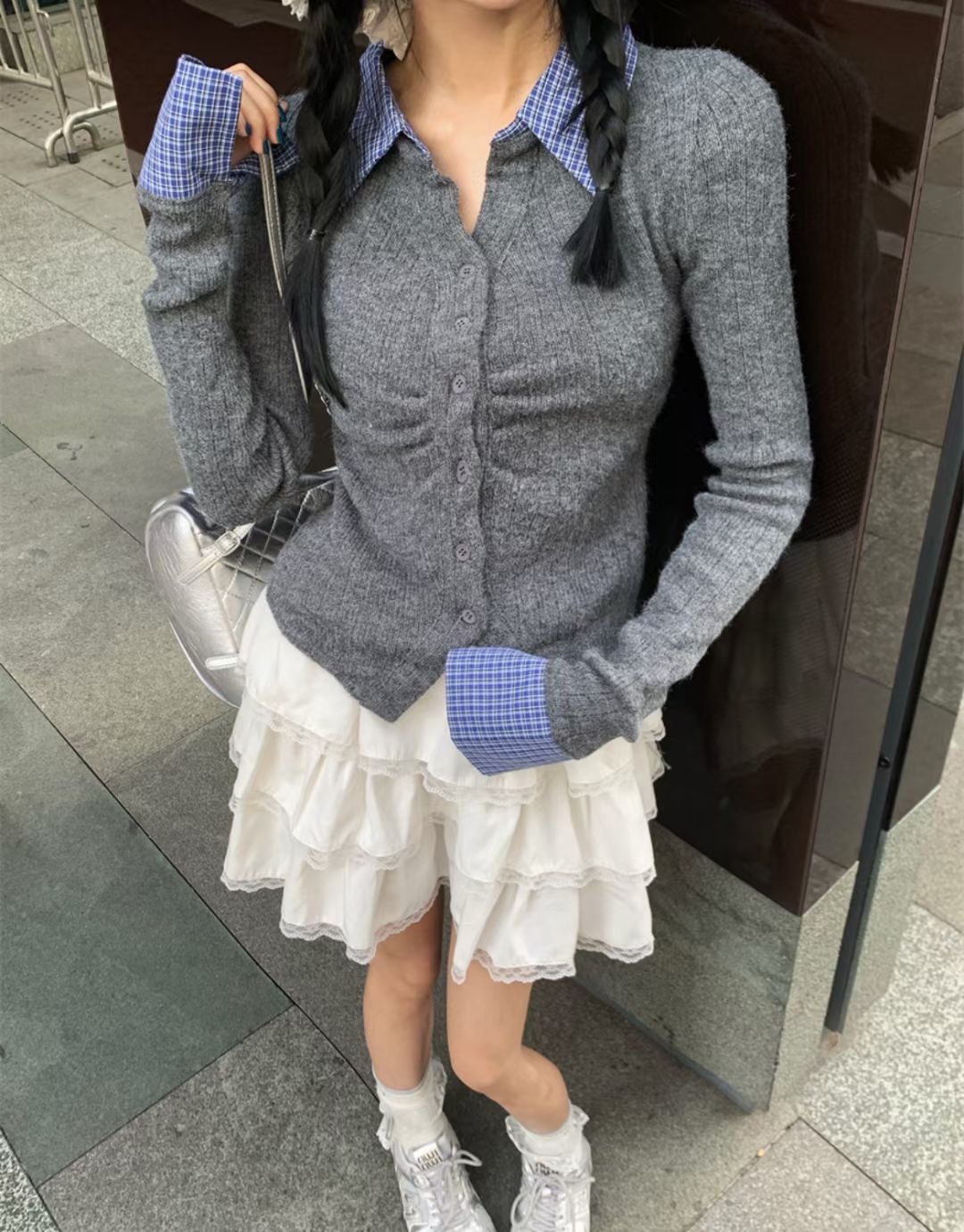 MELROSE韓國直郵東大門代購女裝新品熱賣人氣真品休閑針織衫MELROSE針織衫圖色3
