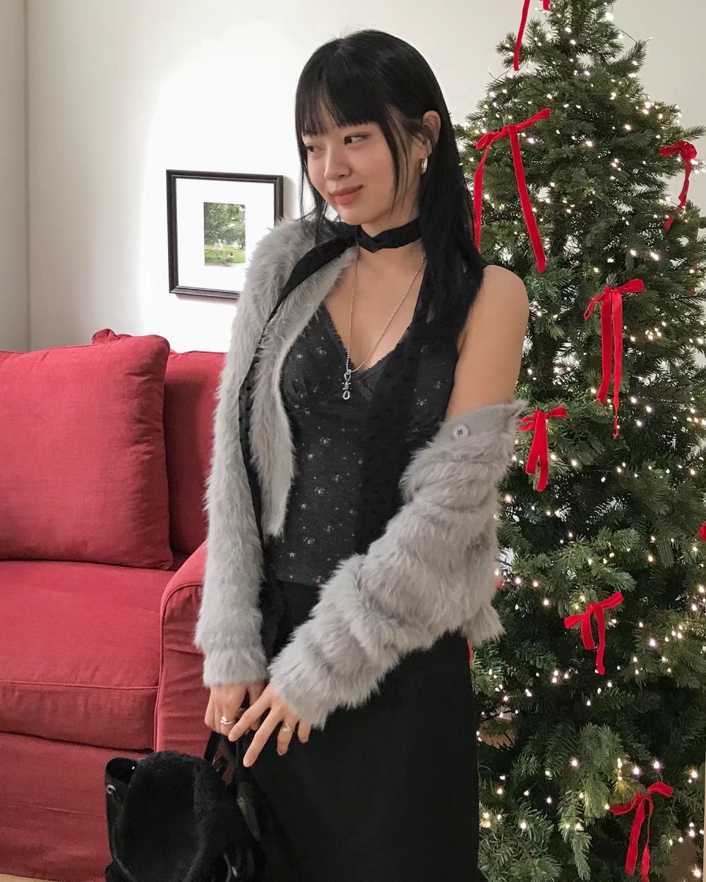 IMMENSE韓國直郵東大門代購女裝新款推薦休閑人氣24秋冬吊帶背心IMMENSE吊帶/背心