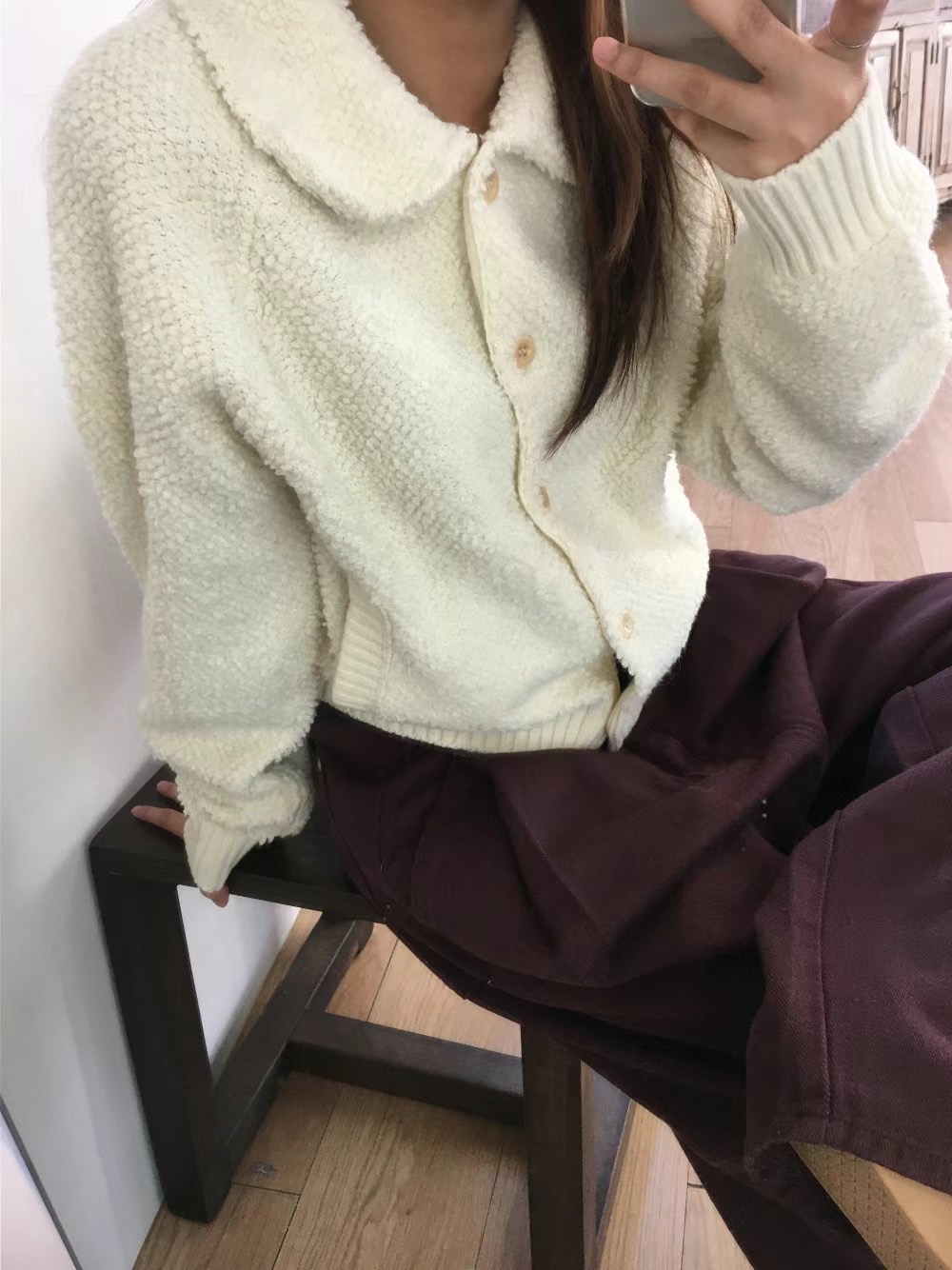 IMMENSE韓國直郵女裝新品推薦時尚職業24秋冬休閑針織衫羊毛IMMENSE針織衫