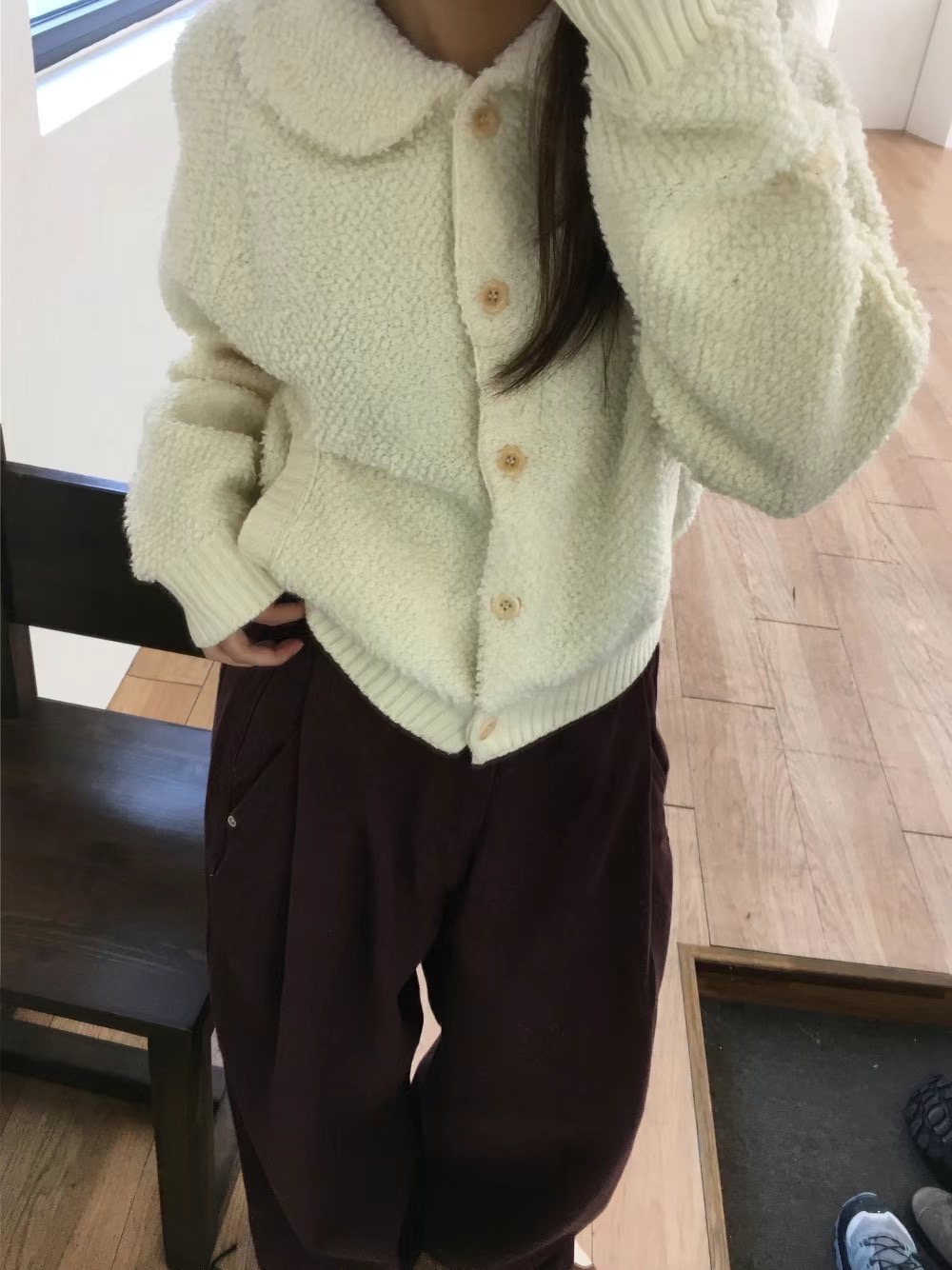 IMMENSE韓國直郵女裝新品推薦時尚職業24秋冬休閑針織衫羊毛IMMENSE針織衫