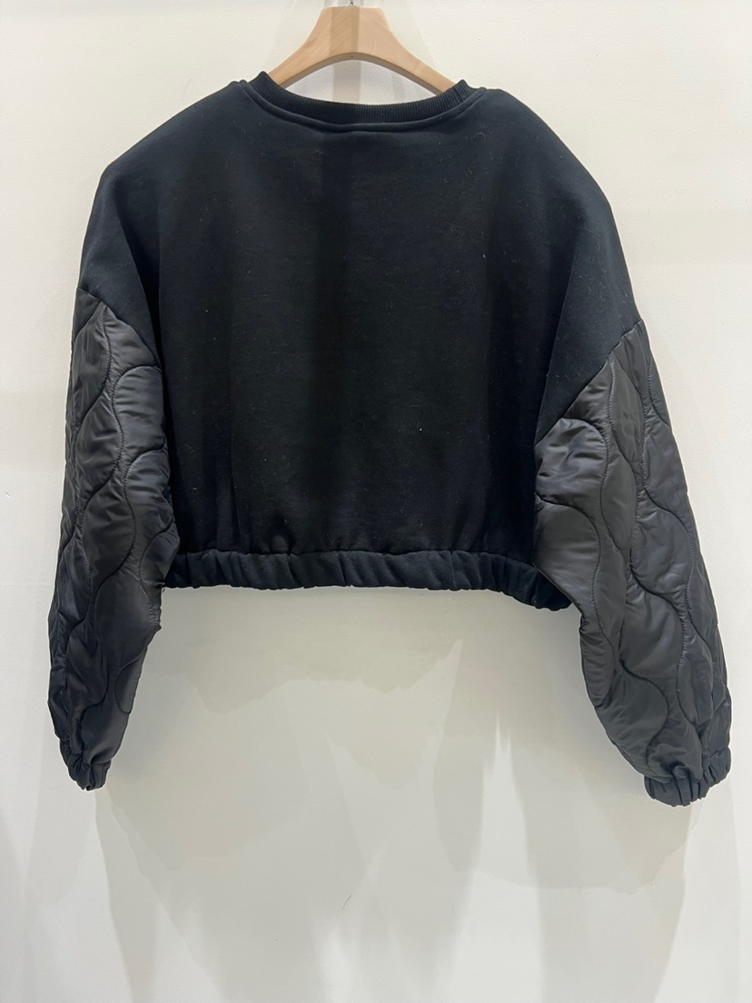Something/FANCY韓國直郵女裝新款休閑人氣職業衛衣加絨絎縫Something/FANCY衛衣