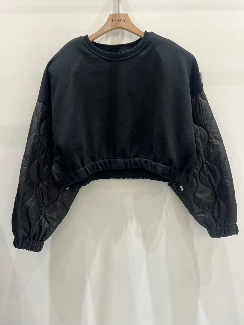 Something/FANCY韓國直郵女裝新款休閑人氣職業衛衣加絨絎縫Something/FANCY衛衣圖色2