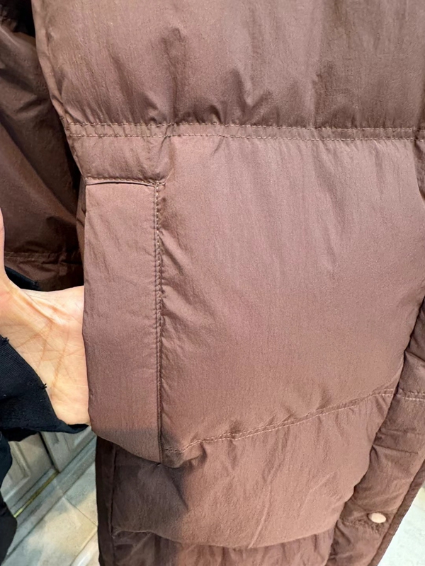 LIKE A韓國代購女裝新品24秋冬職業推薦熱賣長款棉服填充鴨絨LIKE A長款棉服