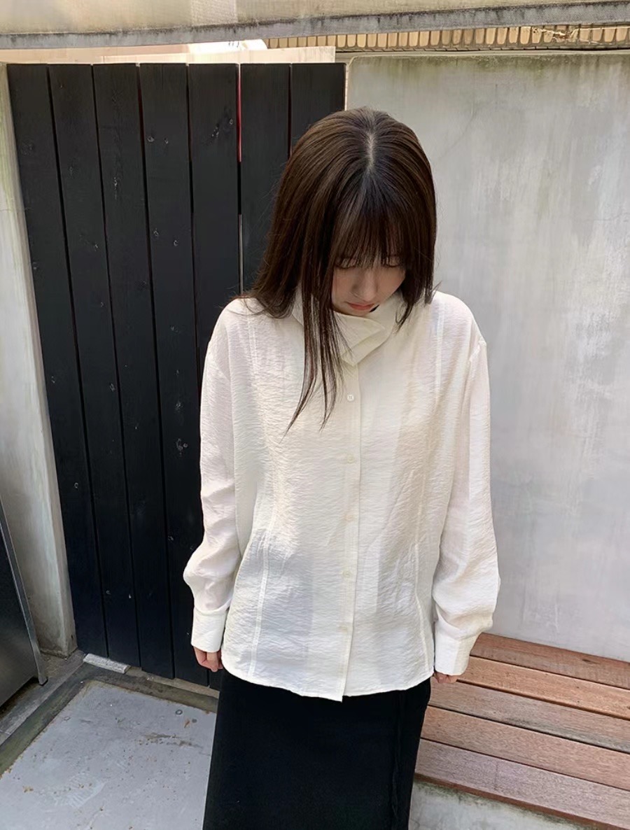 WADE東大門代購女士新款時尚真品人氣24秋冬休閑襯衫蕾絲衫WADE襯衫/蕾絲衫