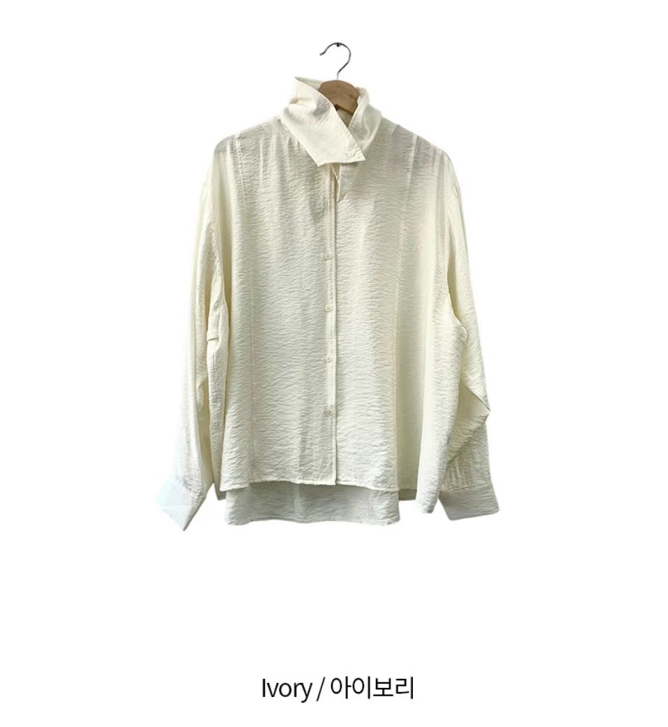 WADE東大門代購女士新款時尚真品人氣24秋冬休閑襯衫蕾絲衫WADE襯衫/蕾絲衫圖色2
