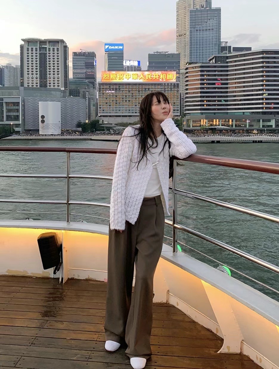 WADE東大門實拍女士新品真品職業時尚休閑熱賣推薦人氣休閑褲WADE休閑褲