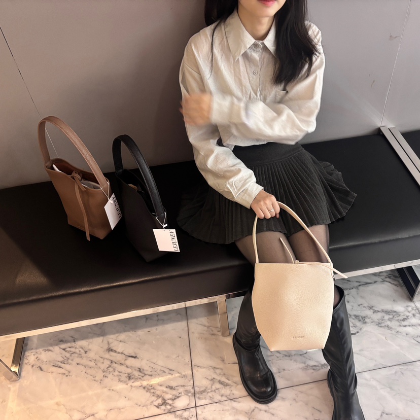 LEJUNEV-P韓國代購女裝新品真品休閑熱賣人氣24秋冬單肩斜跨包LEJUNEV-P單肩/斜跨包