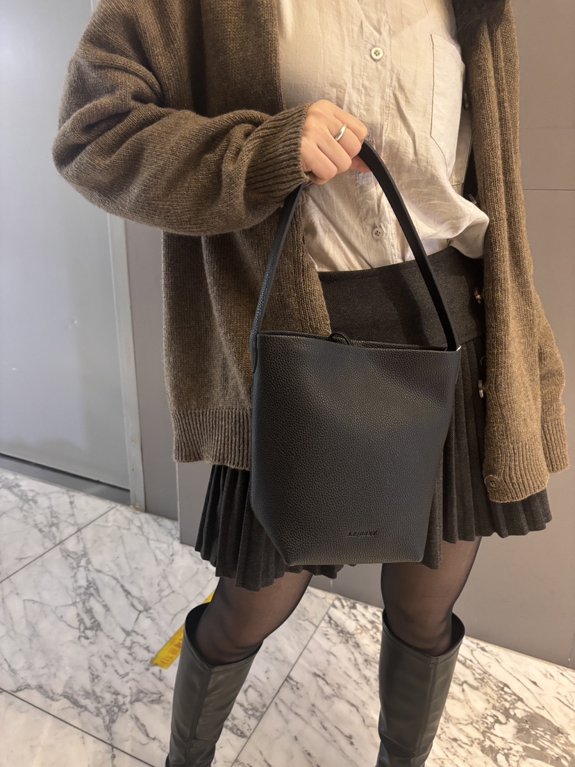 LEJUNEV-P韓國代購女裝新品真品休閑熱賣人氣24秋冬單肩斜跨包LEJUNEV-P單肩/斜跨包