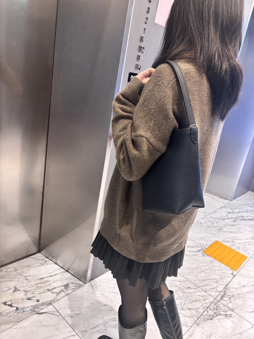 LEJUNEV-P韓國代購女裝新品真品休閑熱賣人氣24秋冬單肩斜跨包LEJUNEV-P單肩/斜跨包