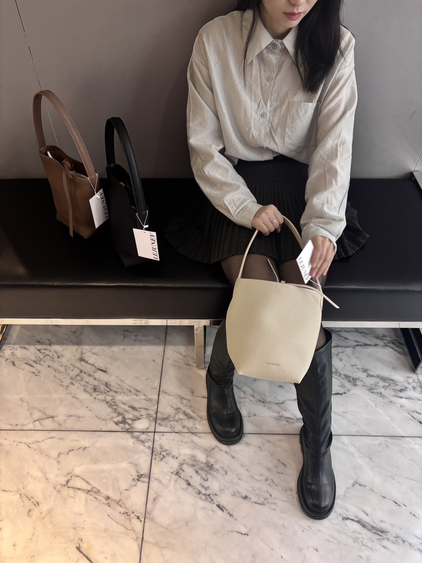 LEJUNEV-P韓國代購女裝新品真品休閑熱賣人氣24秋冬單肩斜跨包LEJUNEV-P單肩/斜跨包