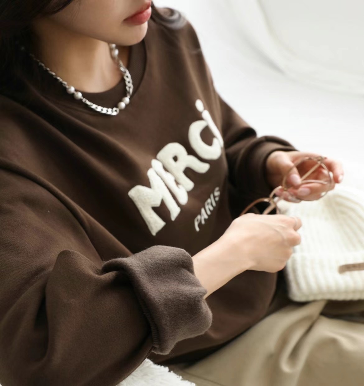 AMIABLE東大門實拍女士新款職業真品人氣推薦時尚休閑熱賣衛衣AMIABLE衛衣