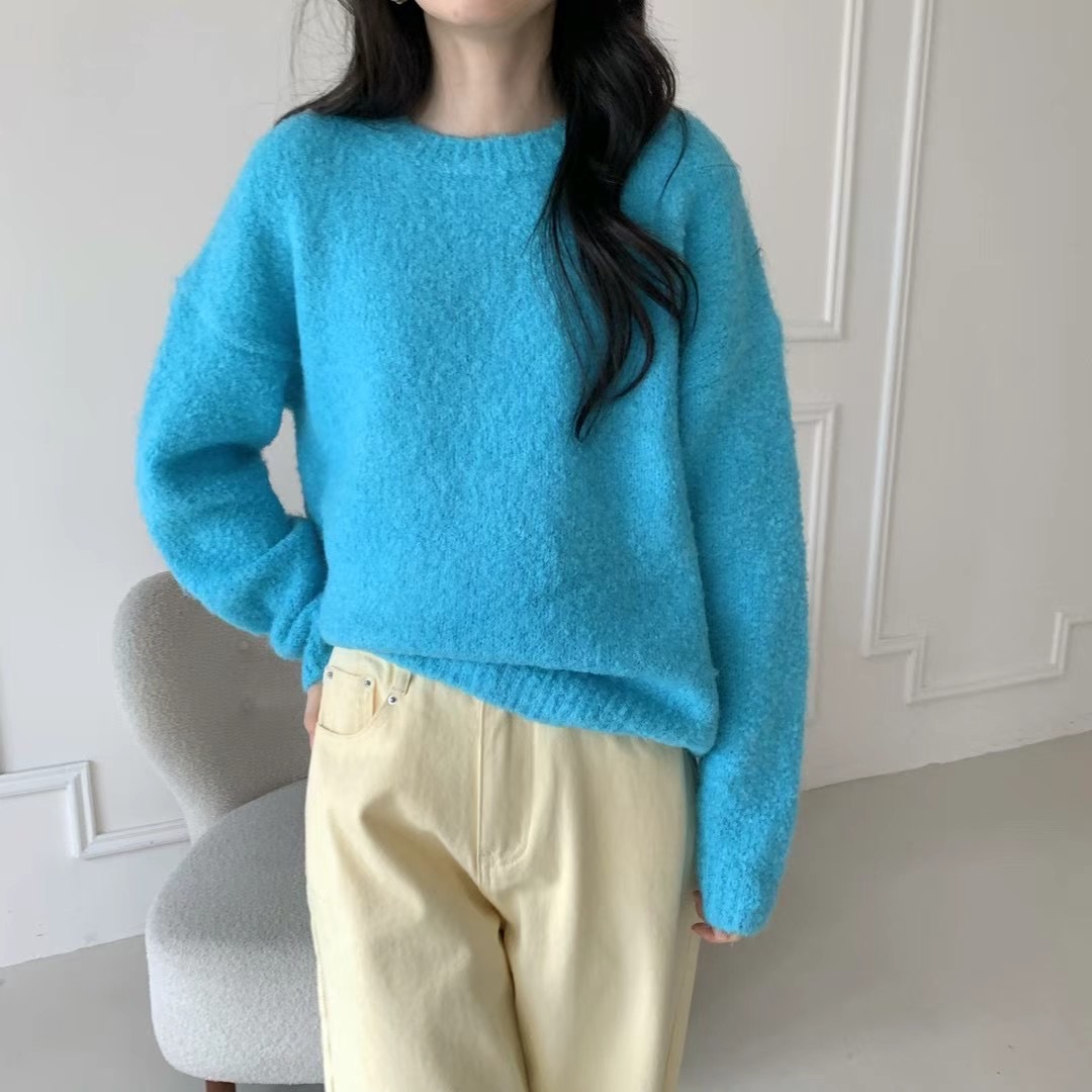 AMIABLE東大門代購女裝新款人氣熱賣職業時尚24秋冬休閑毛衣AMIABLE毛衣圖色4