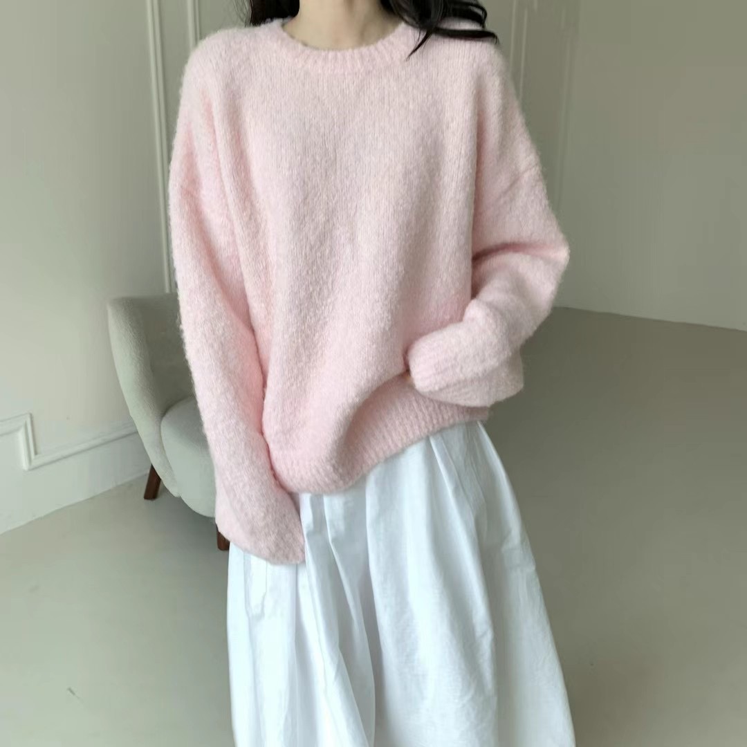 AMIABLE東大門代購女裝新款人氣熱賣職業時尚24秋冬休閑毛衣AMIABLE毛衣圖色6