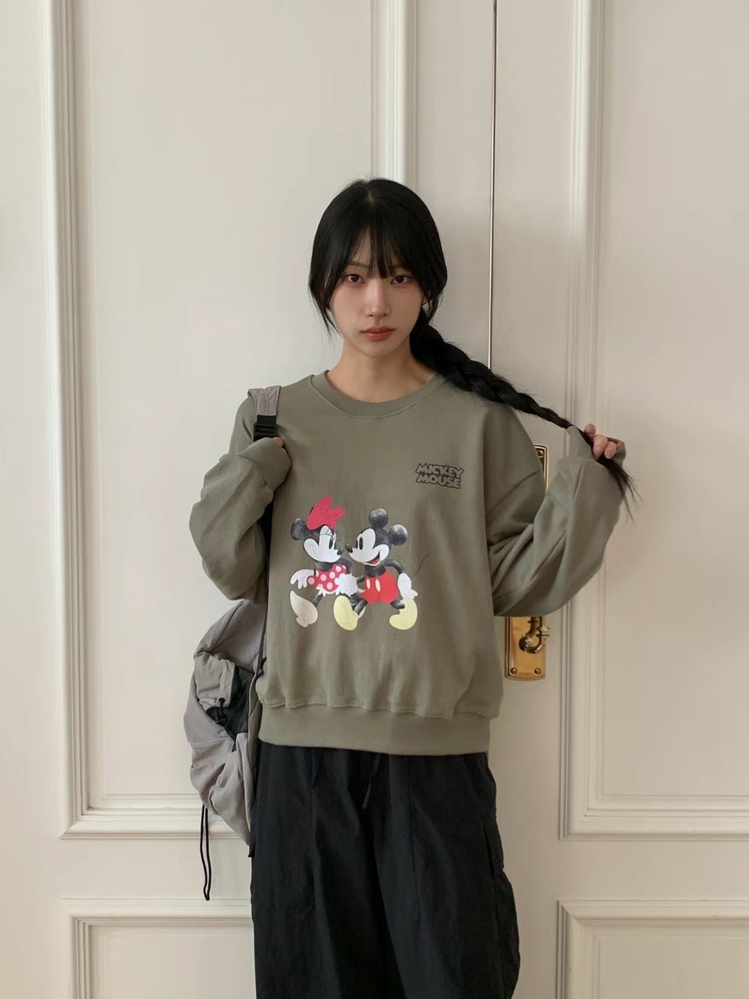 AMIABLE東大門代購女士新品24秋冬真品職業時尚休閑推薦衛衣AMIABLE衛衣