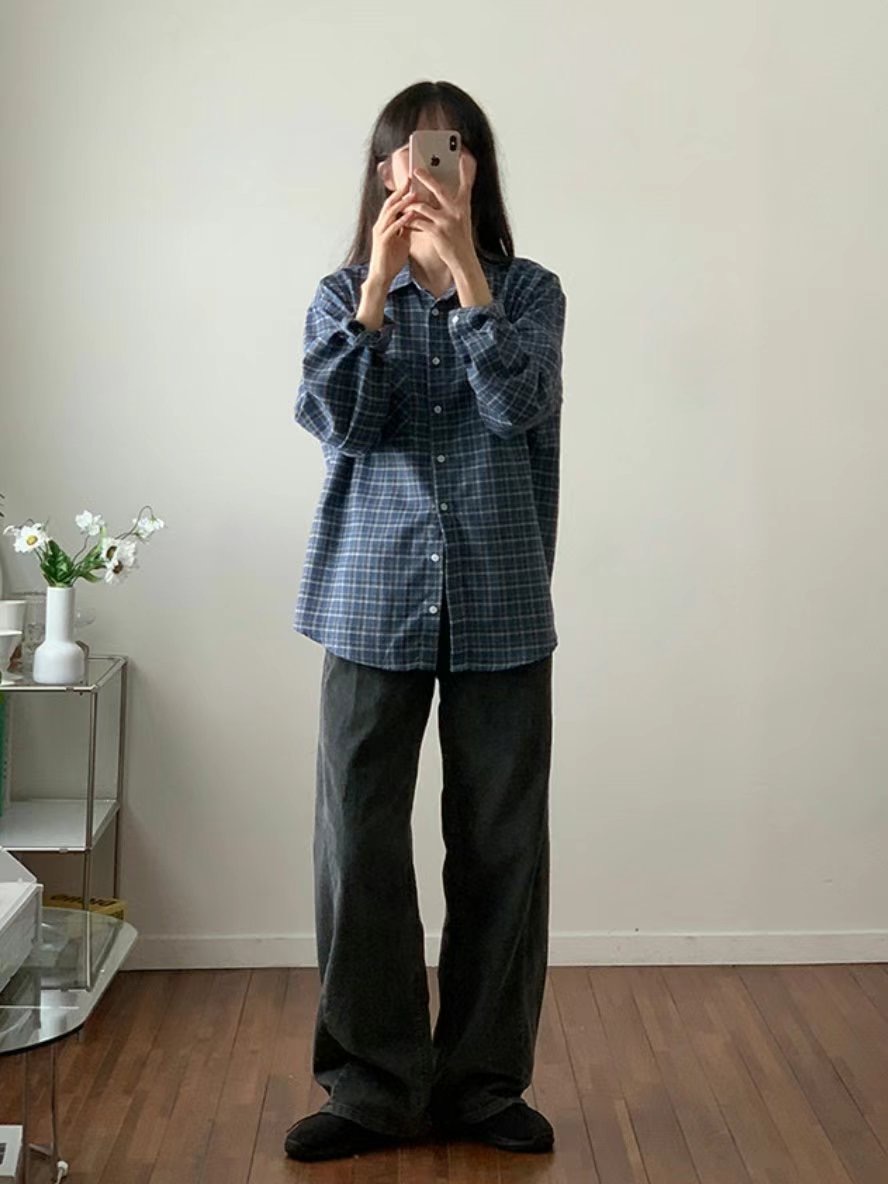 GENERATION東大門代購女裝新款休閑24秋冬時尚熱賣襯衫蕾絲衫GENERATION襯衫/蕾絲衫