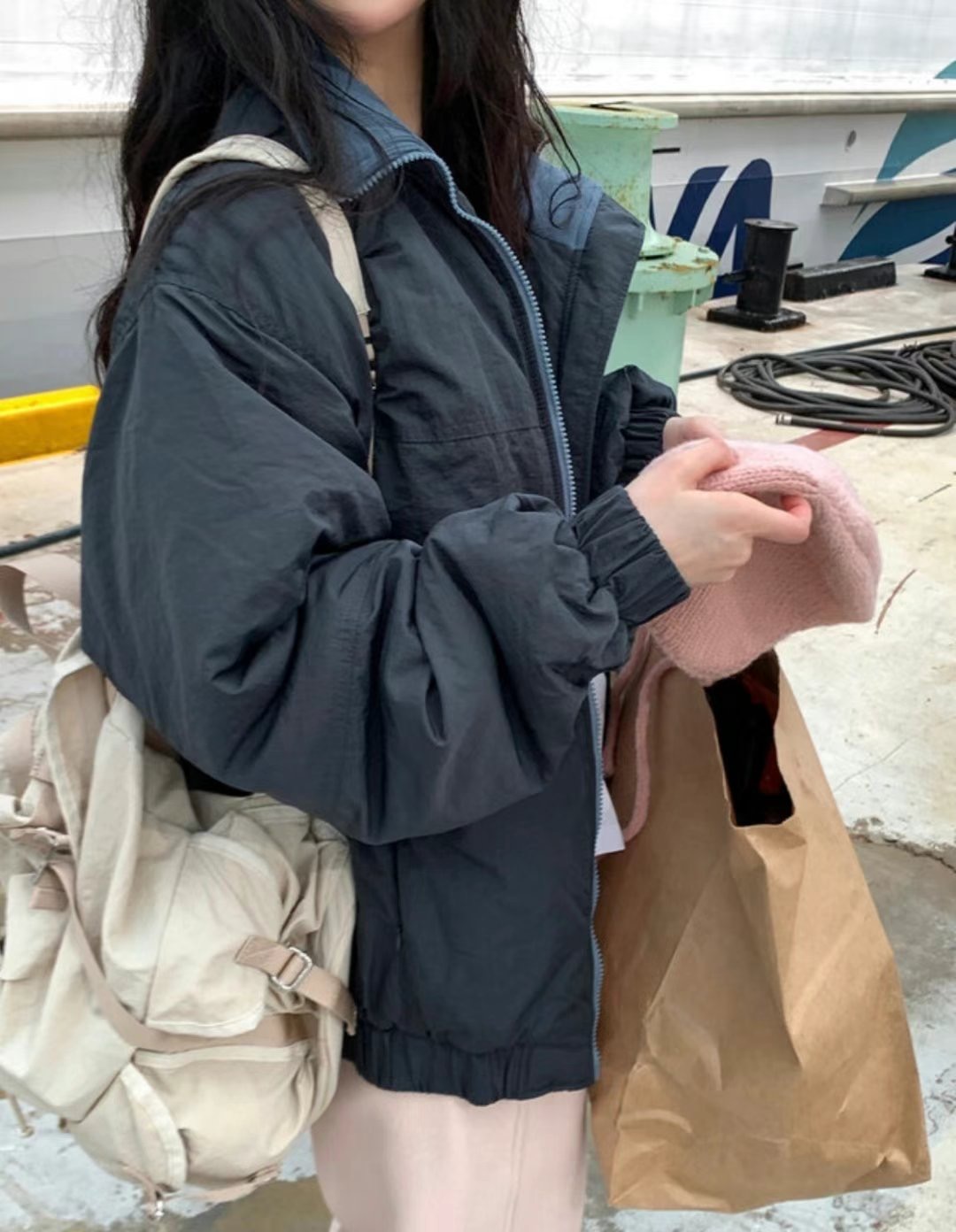 GENERATION東大門實拍女士新品真品職業休閑時尚24秋冬夾克填充GENERATION夾克