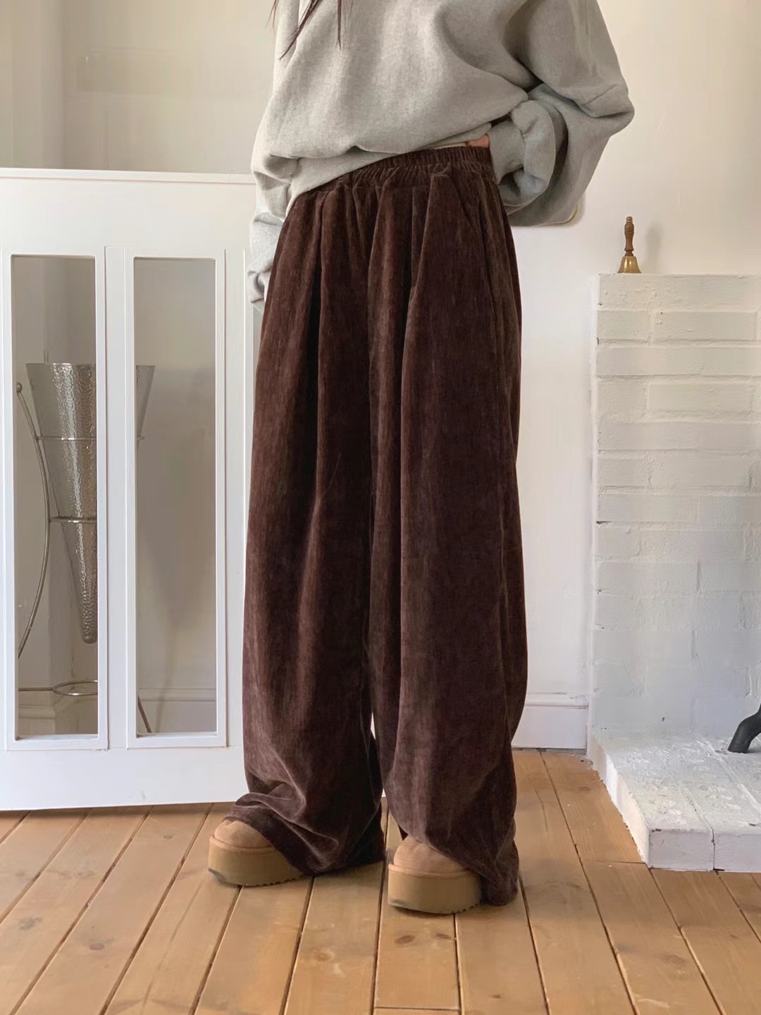FORMAL韓國直郵女裝新品推薦人氣時尚職業24秋冬休閑褲水貂FORMAL休閑褲圖色2