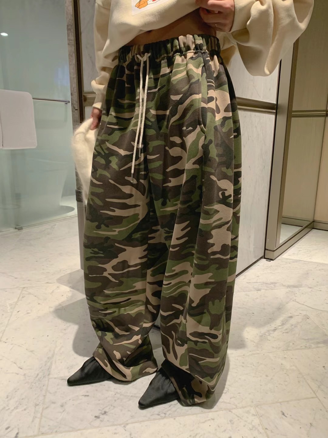 FORMAL東大門實拍女士新品真品時尚推薦職業休閑休閑褲迷彩FORMAL休閑褲