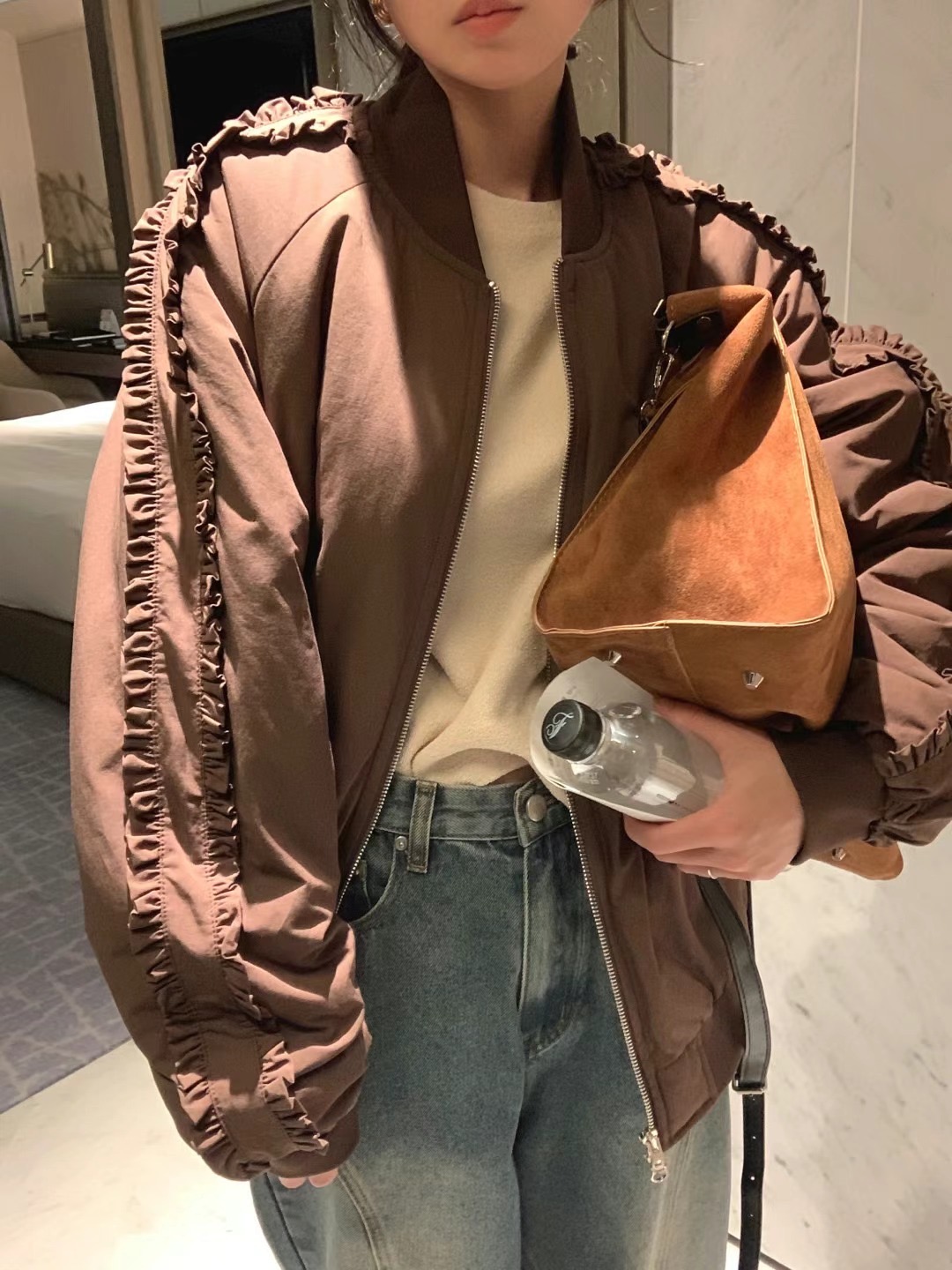 FORMAL東大門實拍女士新品真品職業熱賣時尚推薦休閑短款大衣FORMAL短款大衣圖色2