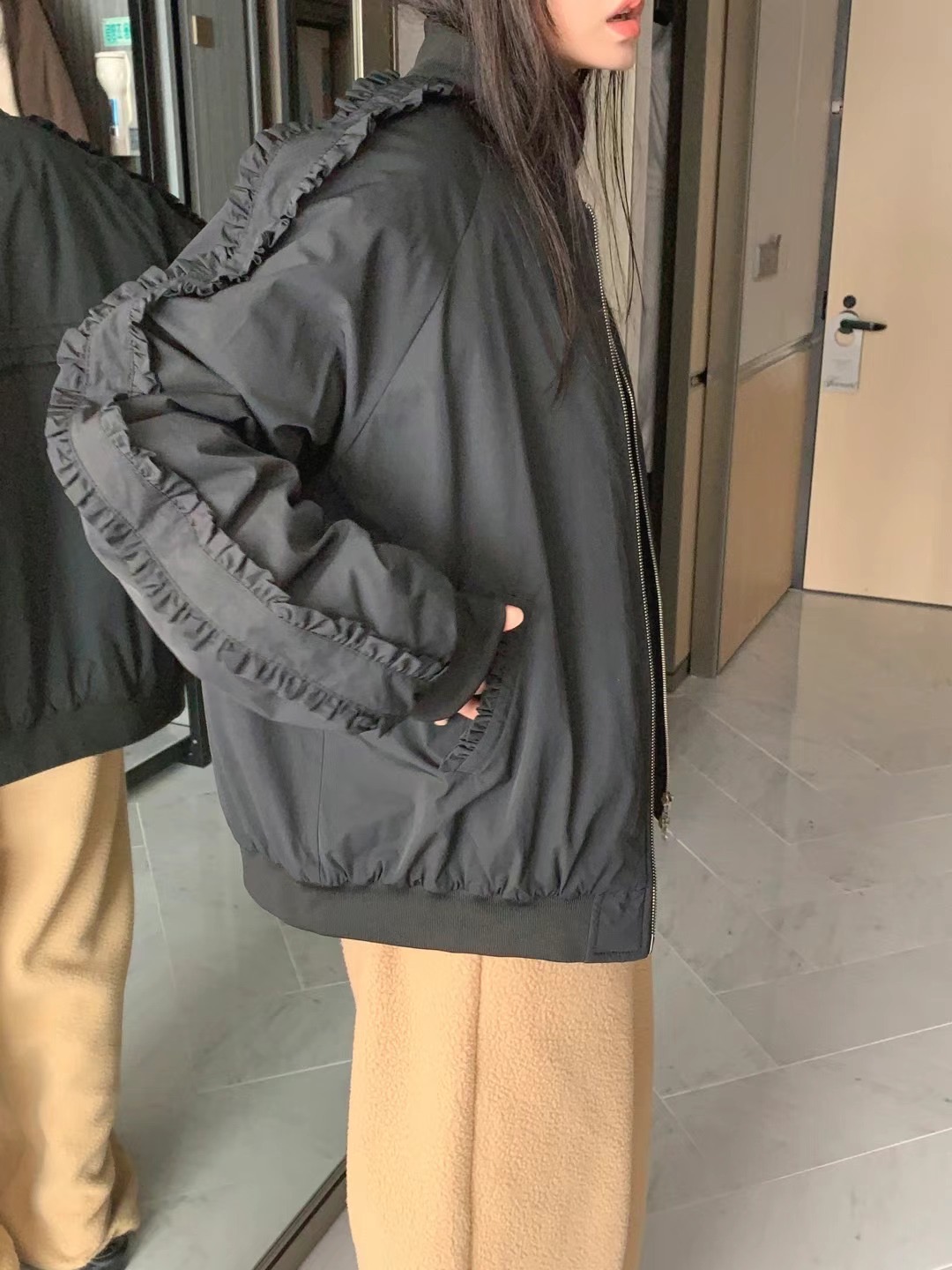 FORMAL東大門實拍女士新品真品職業熱賣時尚推薦休閑短款大衣FORMAL短款大衣圖色3
