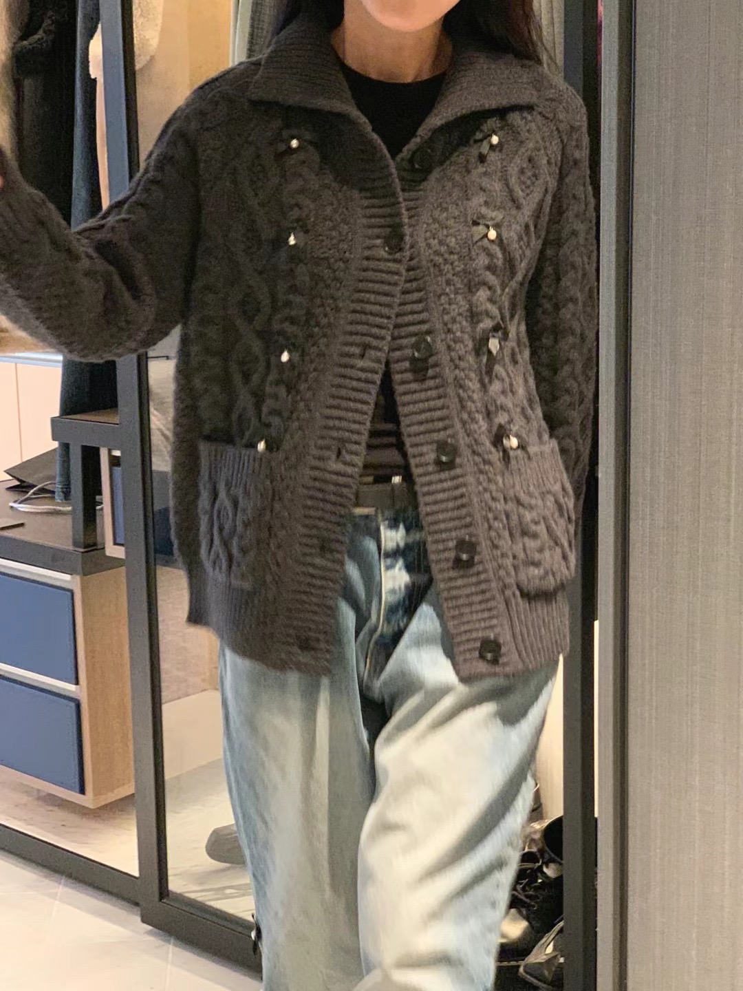 FORMAL東大門代購女士新品推薦熱賣休閑時尚真品24秋冬毛衣FORMAL毛衣圖色2