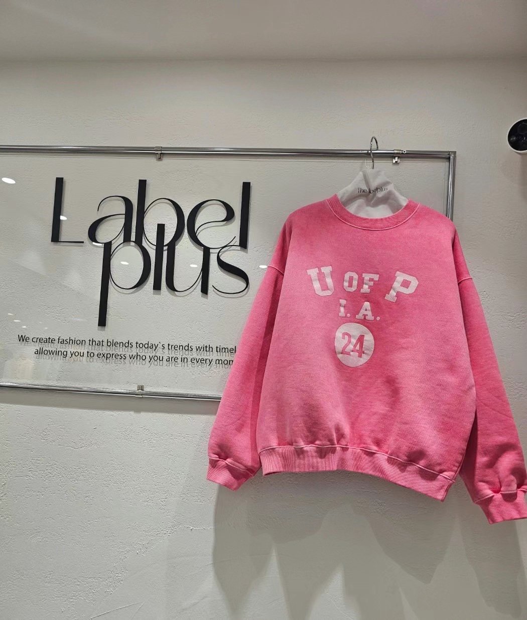 LABELPLUS31韓國代購女士新品休閑職業人氣推薦熱賣衛衣拉絨LABELPLUS31衛衣圖色1